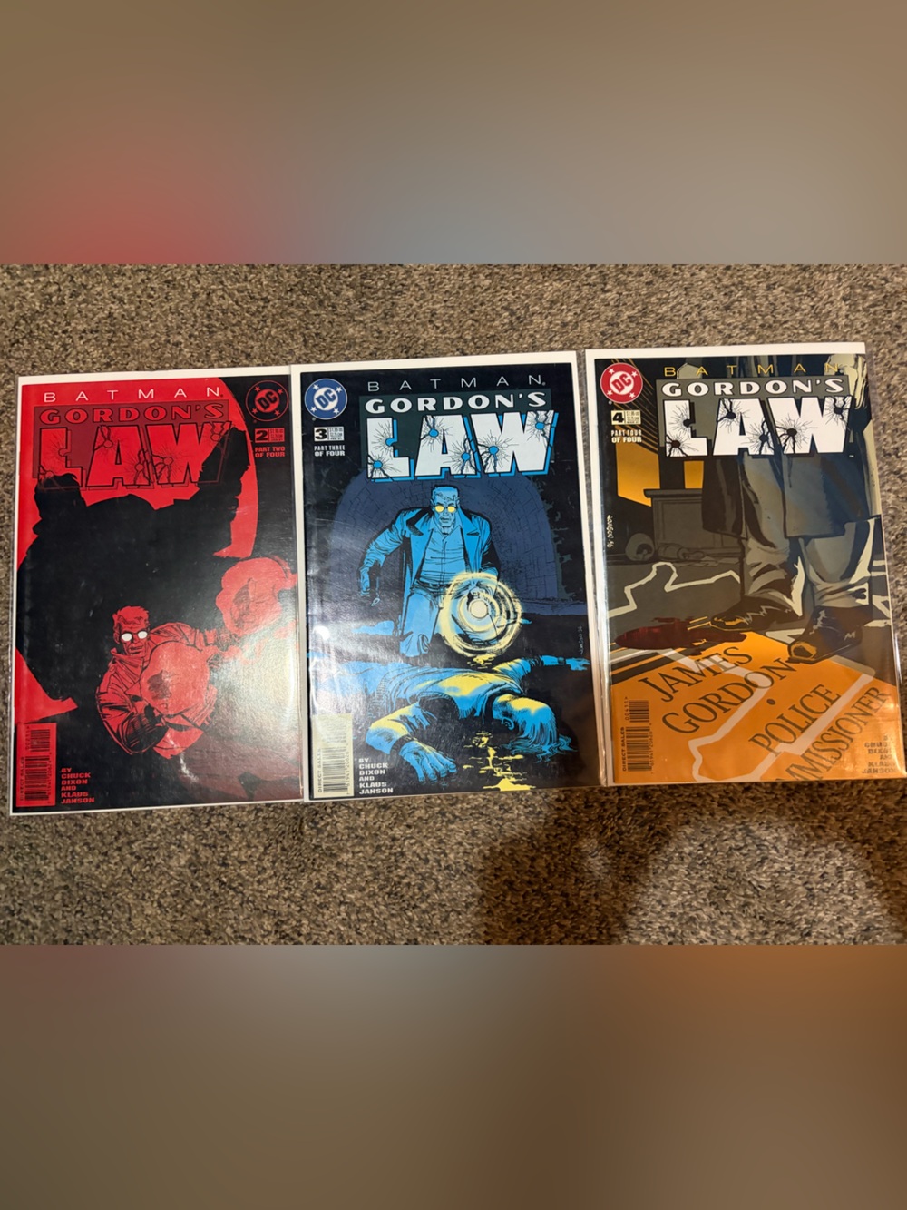 Batman Gordon's Law #2-5
